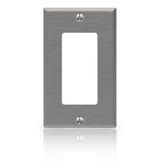 Leviton 84401 Metal 1 Gang Decora/GFCI Wallplate